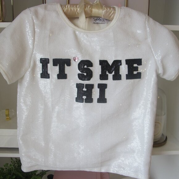 Girl's Sequin Lola + The Boys Shirt Size 8Y EUC - Picture 2 of 6